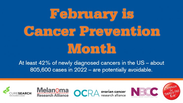 February is Cancer Prevention Month