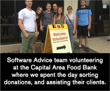 Software Advice Team Volunteering