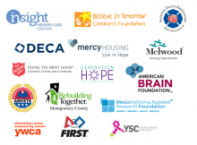 2017 new members of America's Charities logos