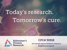 Alzheimer’s Disease Research Early Supporter of New Alzheimer’s Blood Test