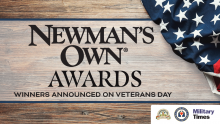 Newman’s Own® Awards Ceremony to be broadcast on Nov. 11 on MilitaryTimes.com