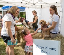 Service Dog Demos, Puppy Kissing Booth, Cow Bingo and More!