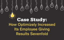 How Optimizely Increased Employee Giving Results Sevenfold