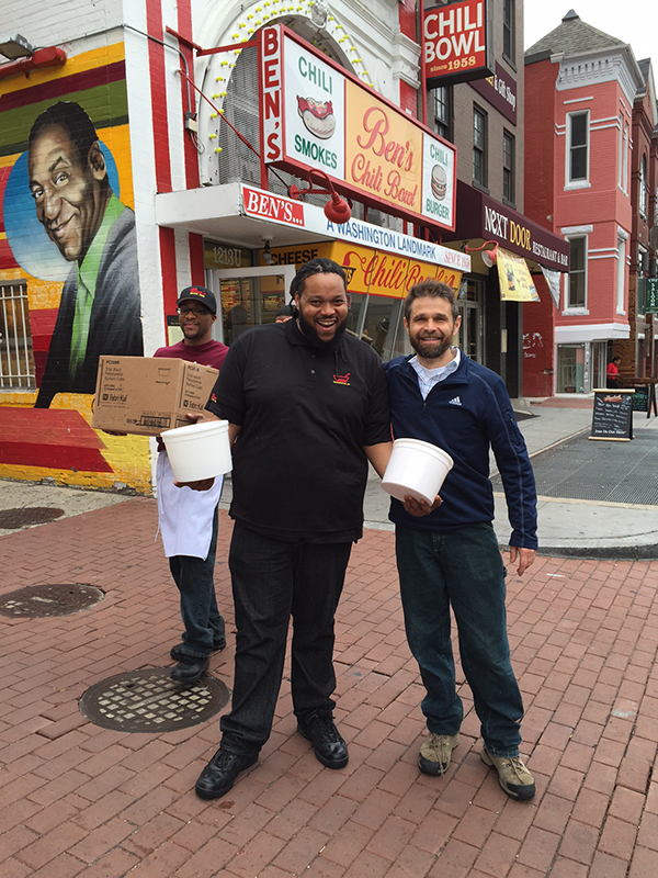 Chef Steve at Ben's Chili Bowl_sm Chef Steve at Ben's Chili Bowl_sm