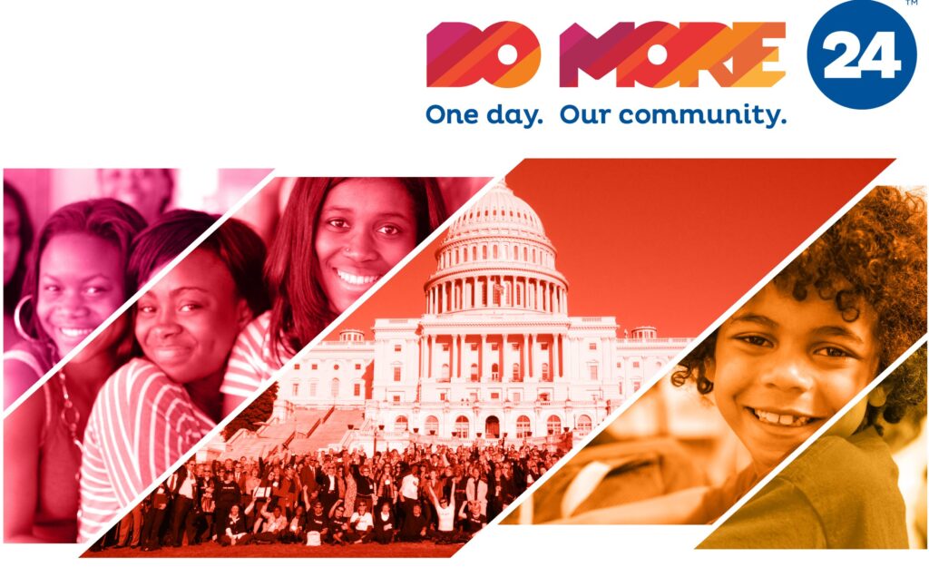Do More 24 2017 promotional graphic Do More 24 2017 promotional graphic