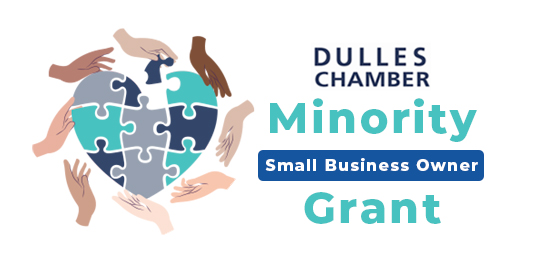 Dulles Regional Chamber of Commerce Minority Small Business Owner Grant Logo_1 Dulles Regional Chamber of Commerce Minority Small Business Owner Grant Logo_1