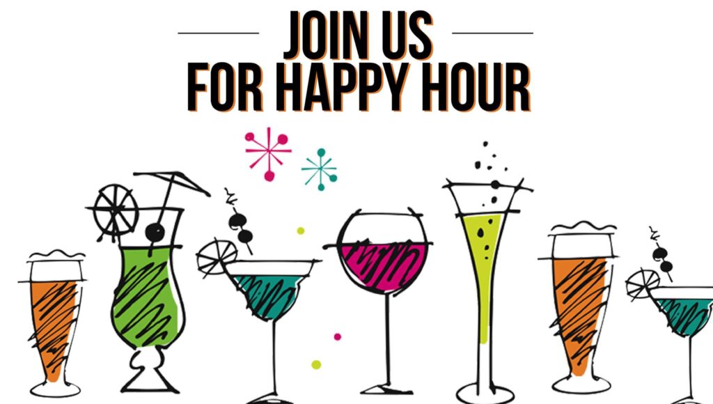 Join us for happy hour