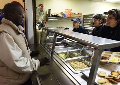 MLK serving food photo