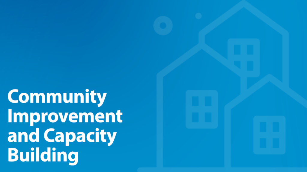 Community Improvement and Capacity Building