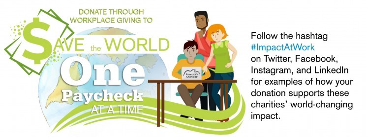 Donate to America's Charities and Help Save the World, One Paycheck at a Time