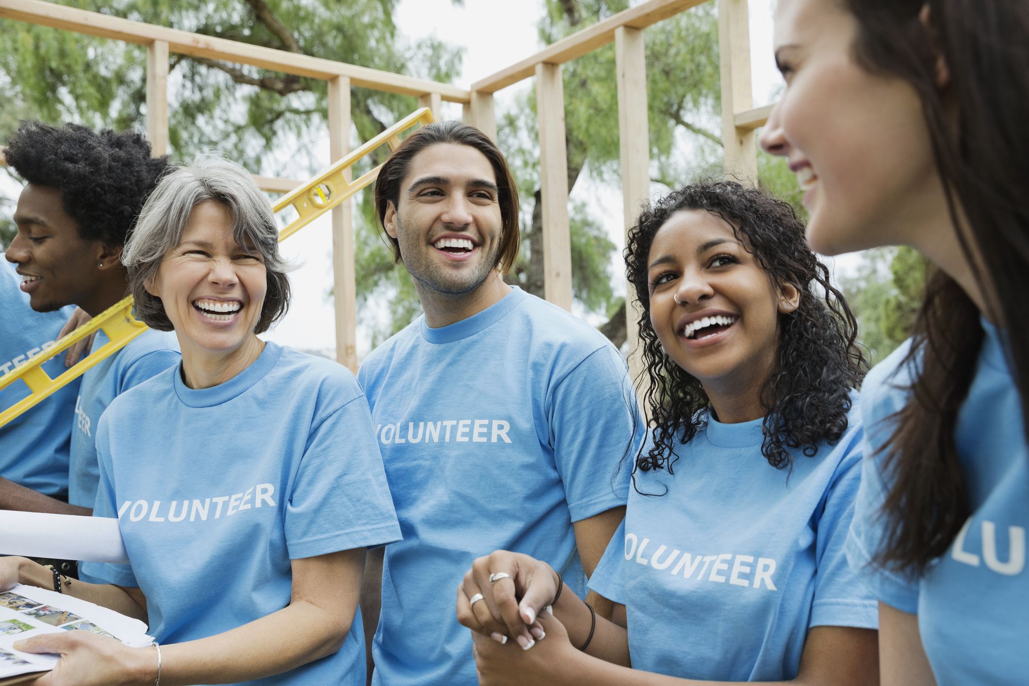 Employee volunteer event - personal time and company-sponsored events